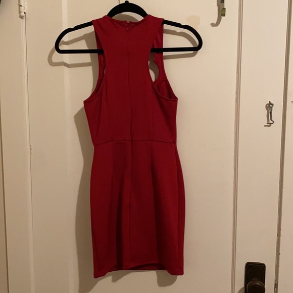 Red mini dress - Picture 4 of 5